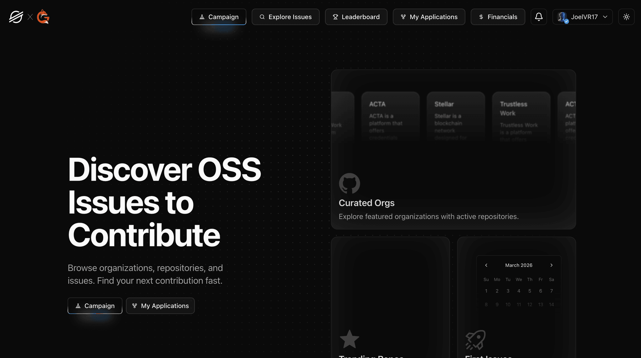 GrantFox - Contribute Platform